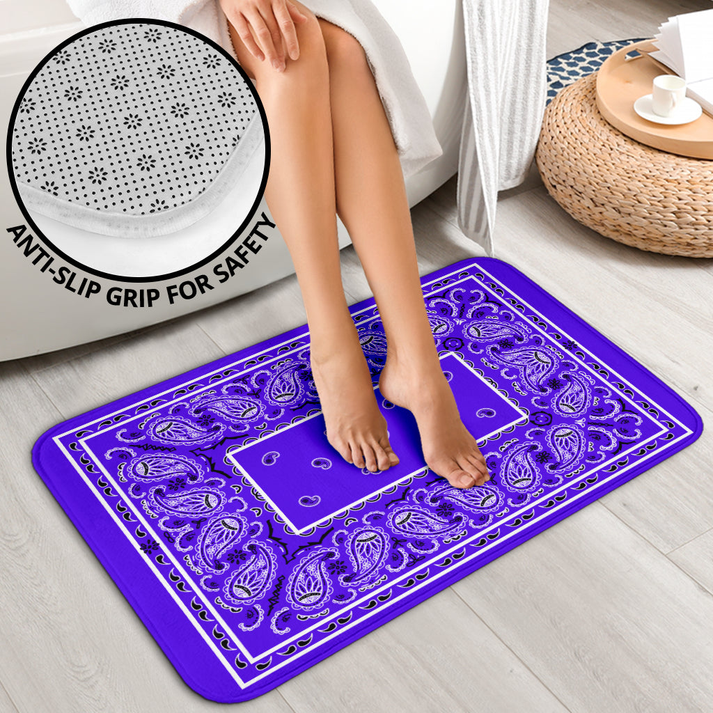 Bathroom Set - Violet Bandana 3 Pieces