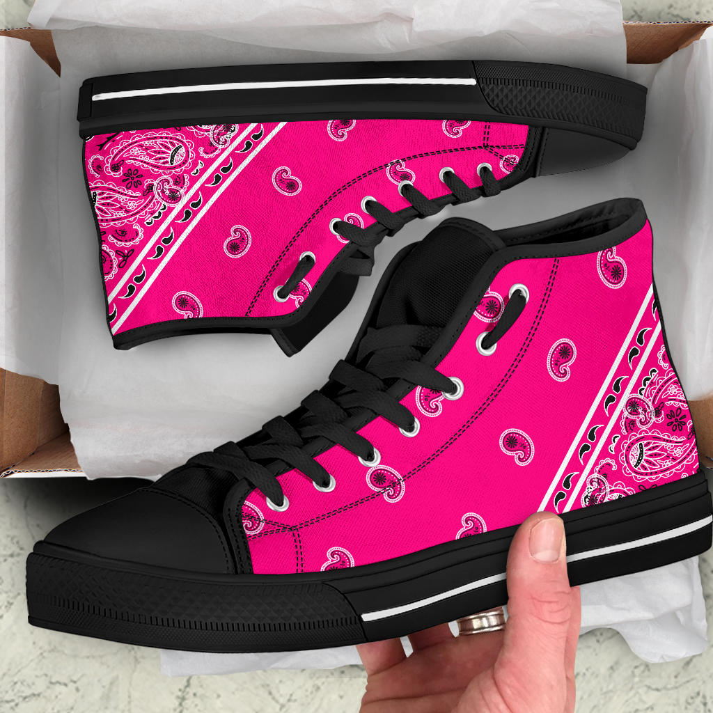 High Tops - Bright Pink OG Bandana