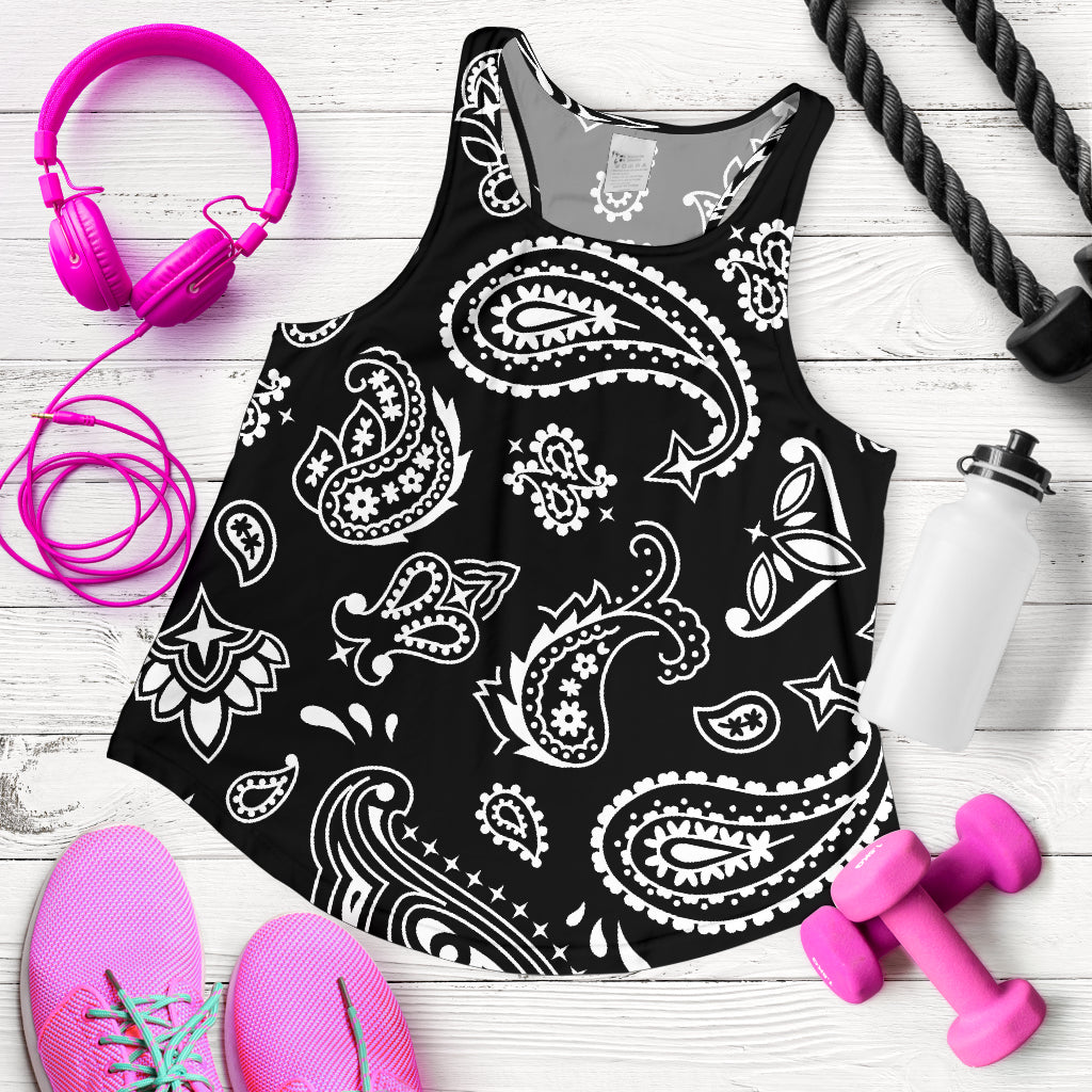 Women's Racerback Tank - Black
