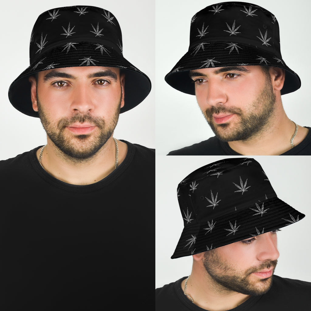 marijuana leaf hat