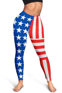 Women's Leggings - Stars and Stripes