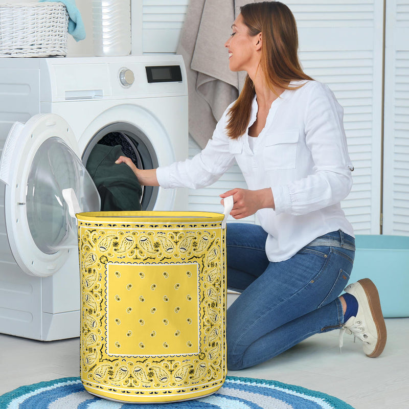 Laundry Hamper - Yellow Original Bandana