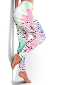 Women's Leggings - Bandana Tye Dye 2