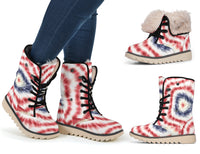 Women's Winter Boots - Tye Dye RWBlue