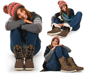 Women's Winter Boots - B3 Coffee Brown