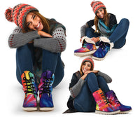 Women's Winter Boots - Tye Dye