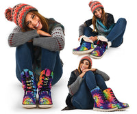 Women's Winter Boots - Tye Dye 3