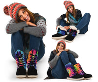 Women's Winter Boots - Tye Dye 4