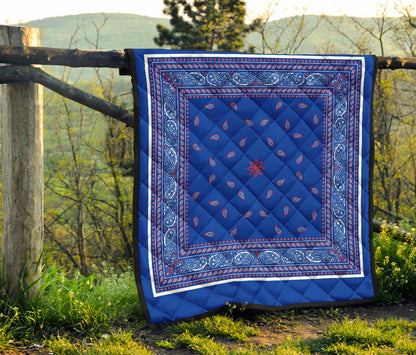 Quilt 4 Red White Blue Bandana Quilt