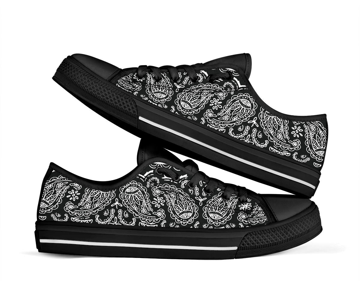 blak bandana sneakers