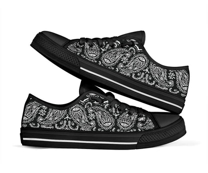 blak bandana sneakers