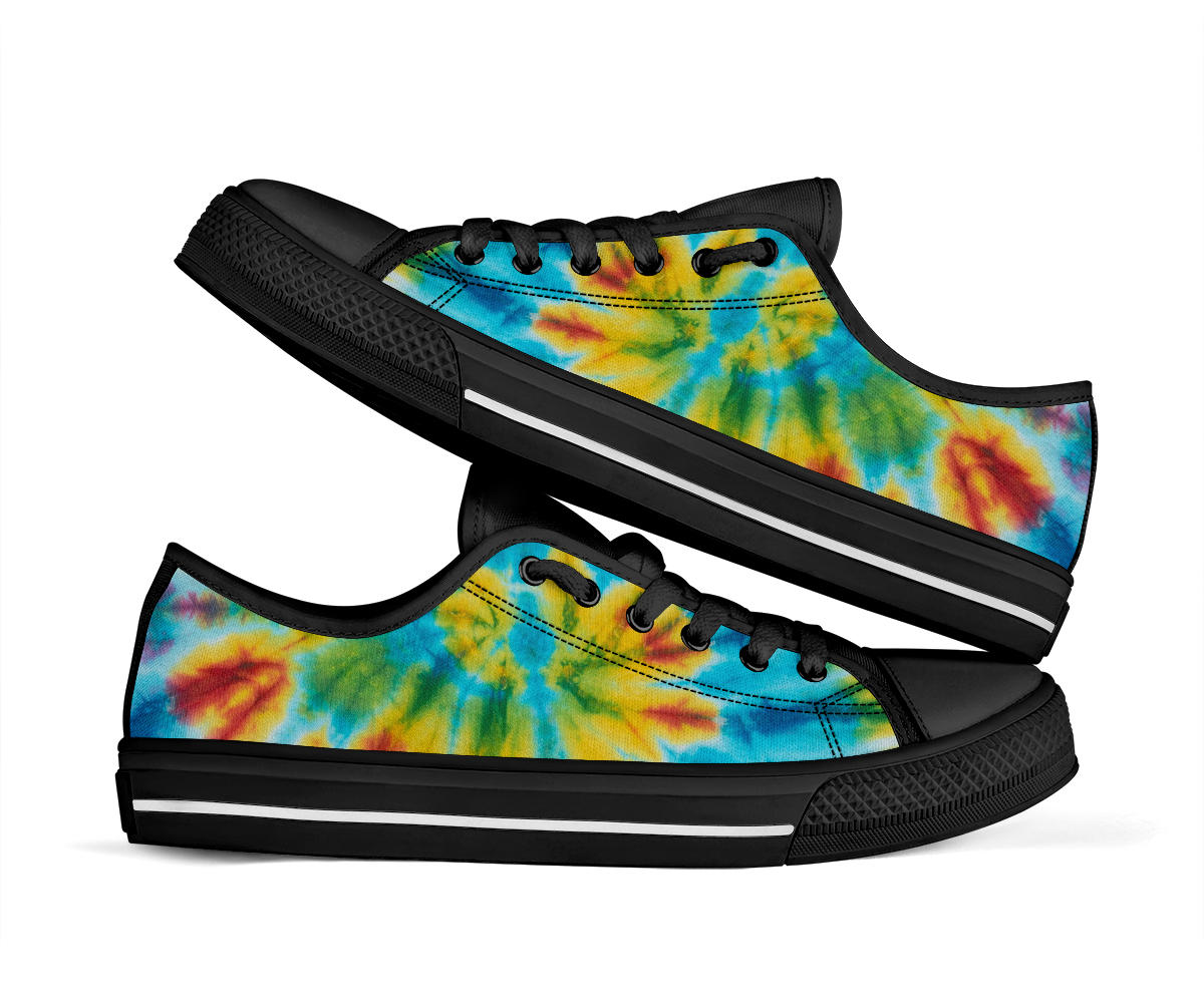 tie dye sneakers