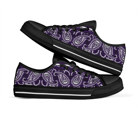 royal purple bandana pow tops
