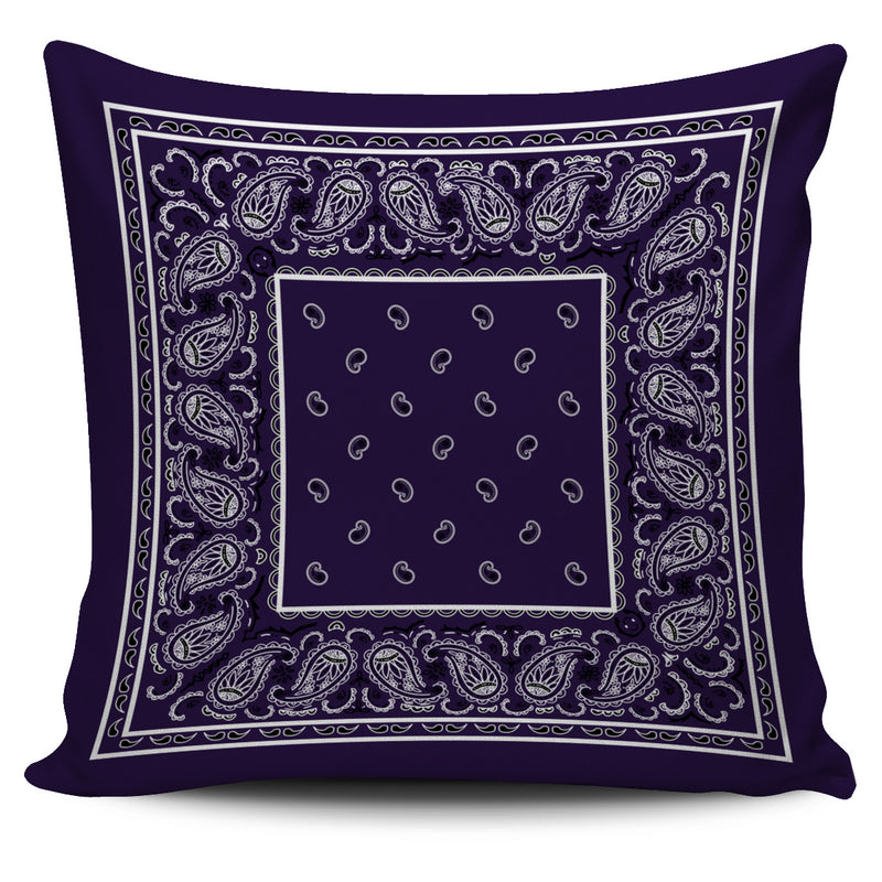 purple scatter pillow