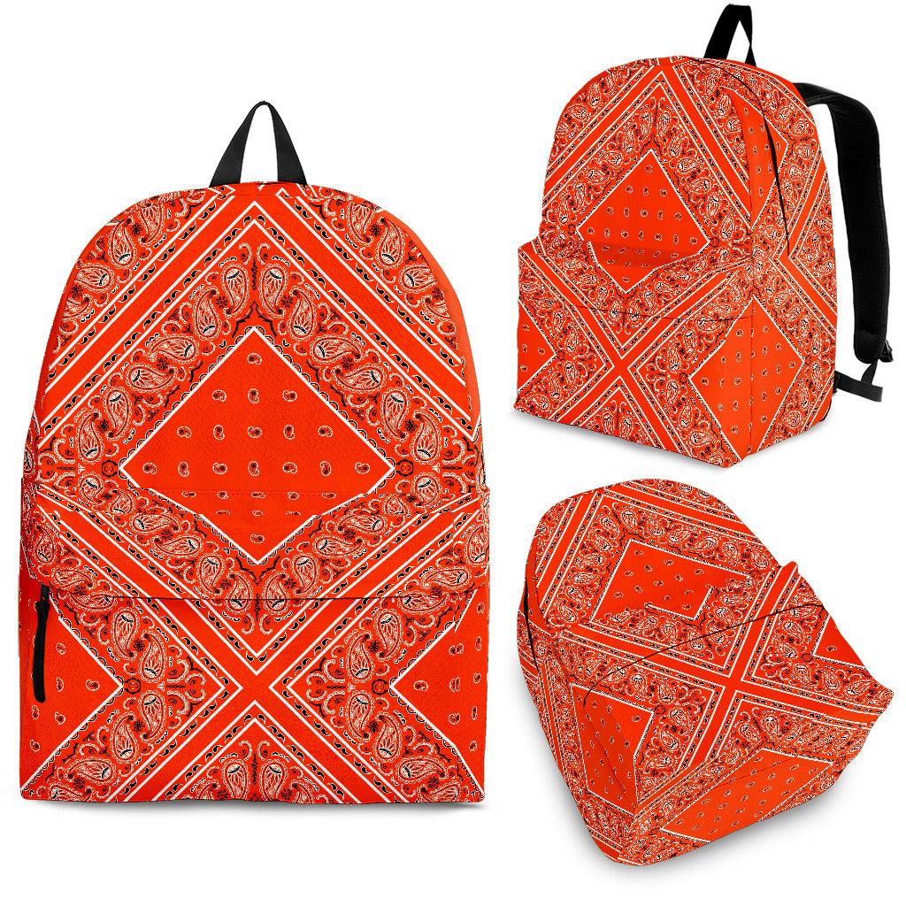 orange bandana backpacks