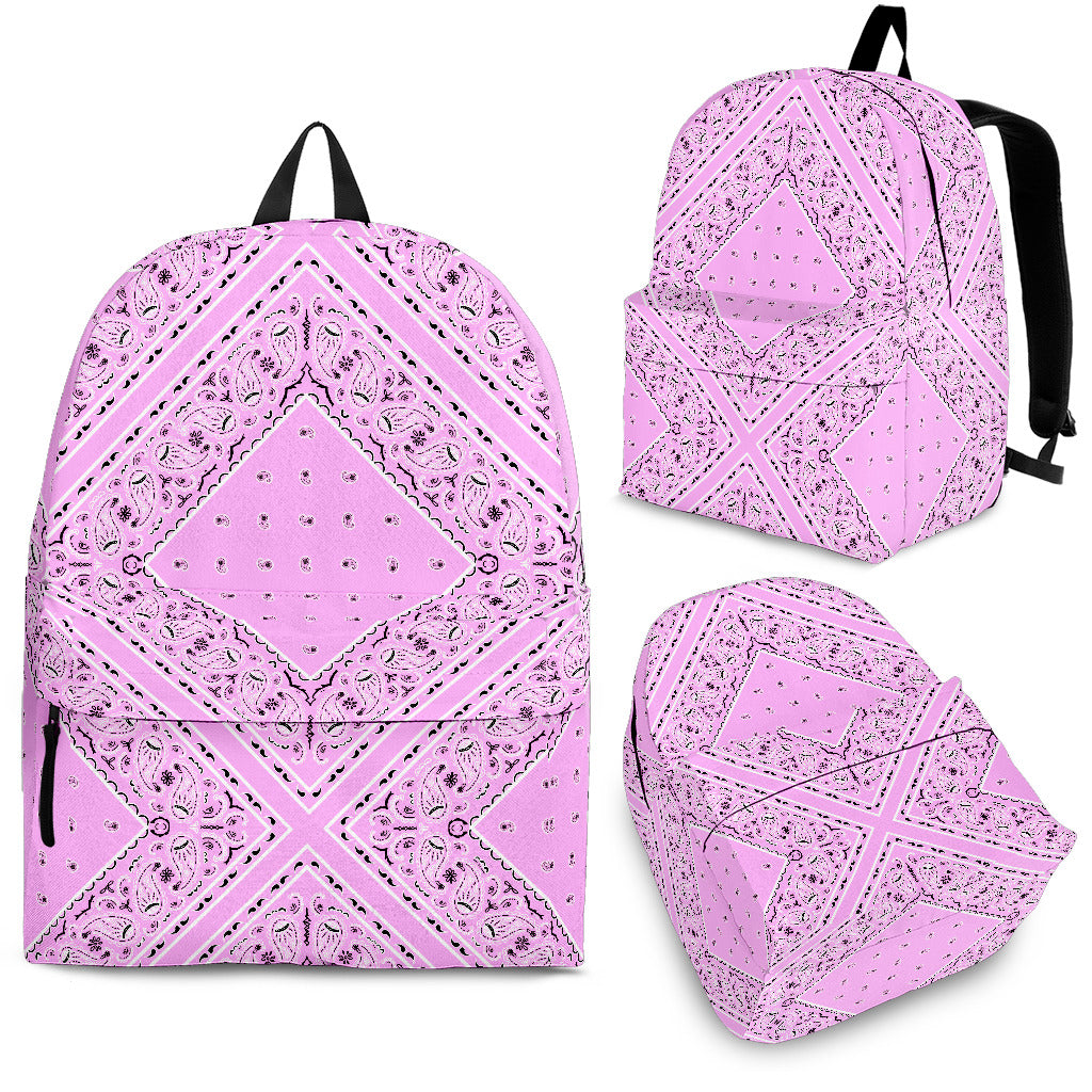 Pink Bandana Pattern Backpack for Sale by GutsyShop