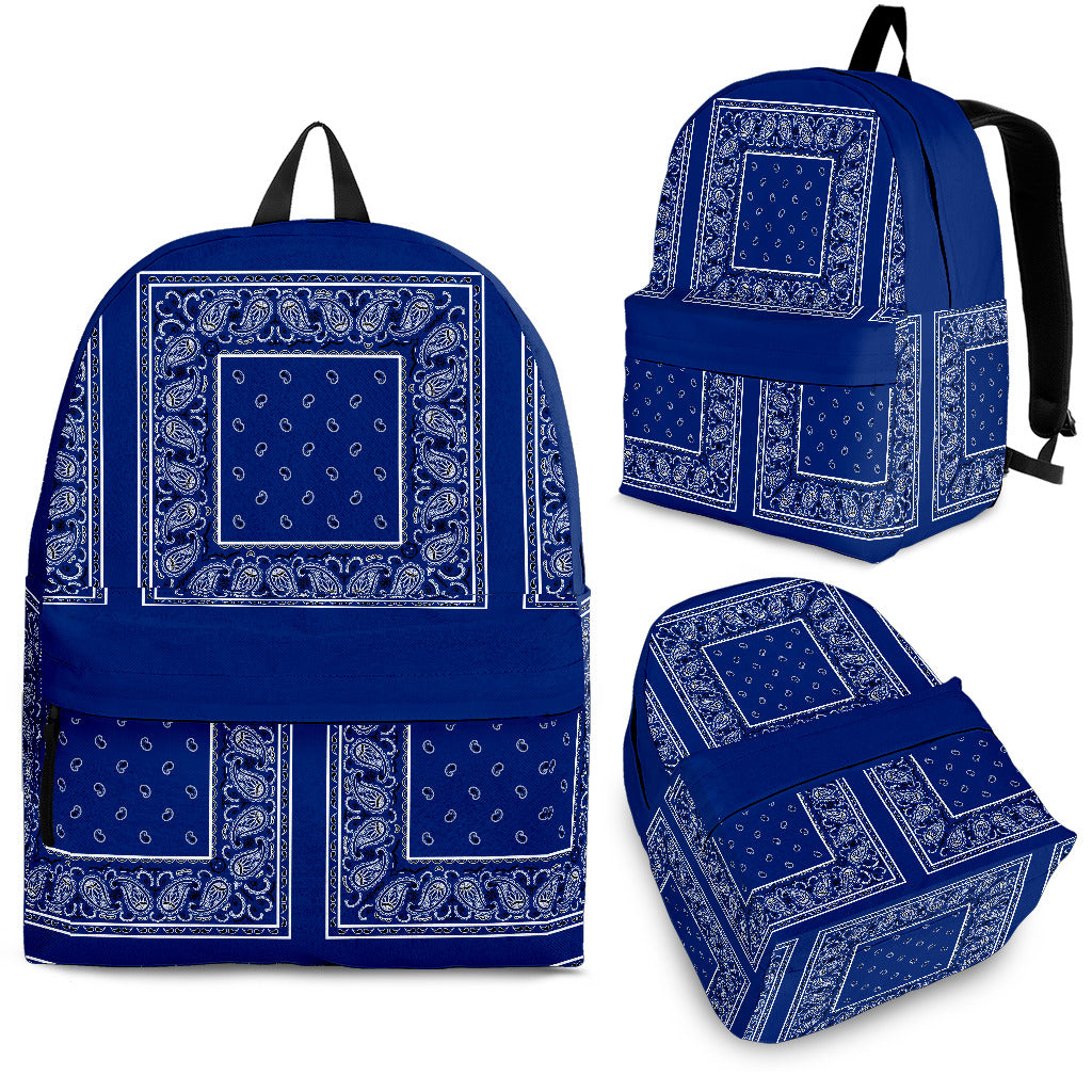 bandana patchwork backpack