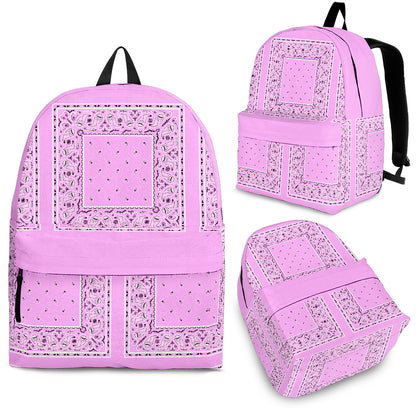 pink bandana backpack