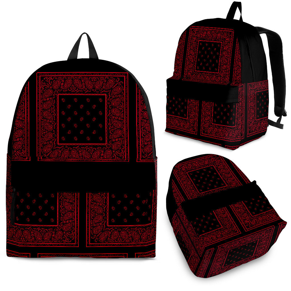 Mcm Medium Stark bandana-print Backpack - Black