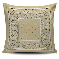 beige decorative throw pillow