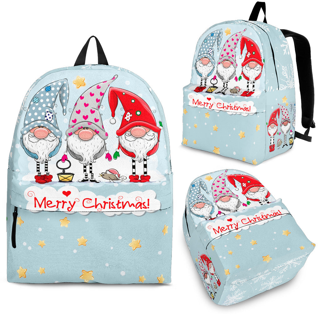 Christmas Backpack - Merry Christmas Elves