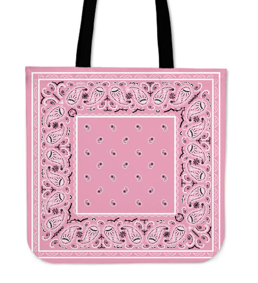 light pink bandana bags