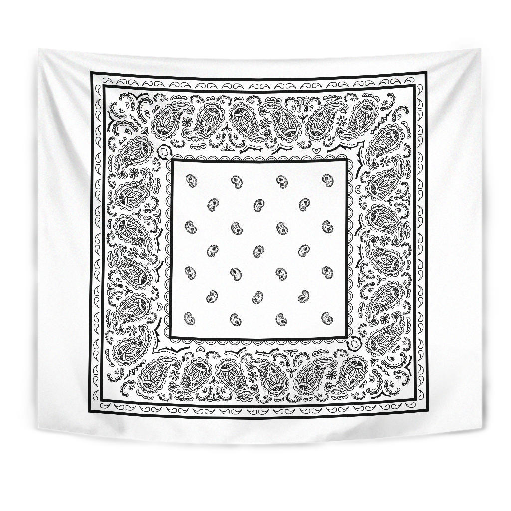 white wall tapestries