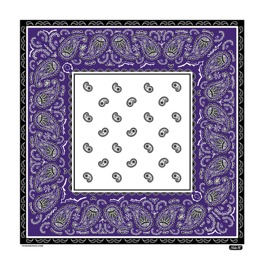Purple Twist Bandana Bandana