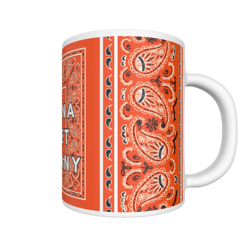 CM - BBC Branded Bright Orange Coffee Mug