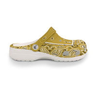 Men's Gold Classic Bandana Clogs