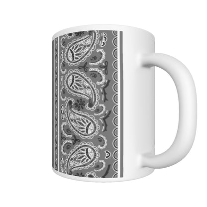 CM - Gray Bandana Coffee Mug