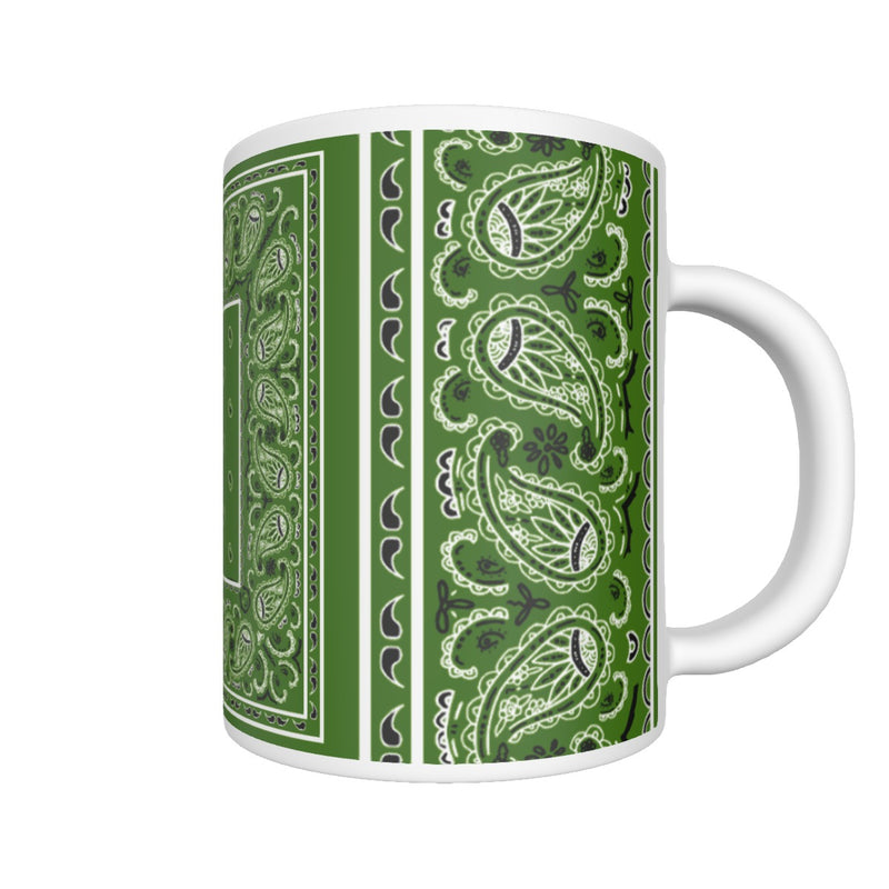 CM - Green Bandana Coffee Mug