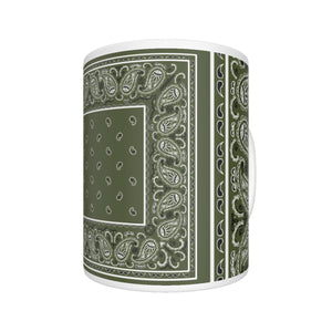 CM - Army Green Bandana Coffee Mug