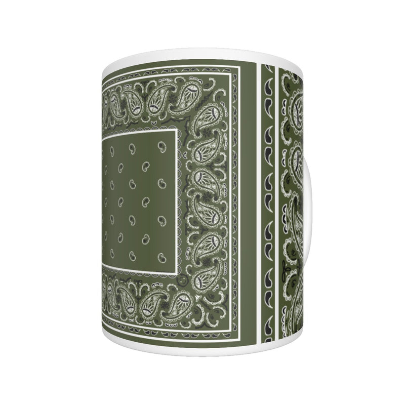 CM - Army Green Bandana Coffee Mug