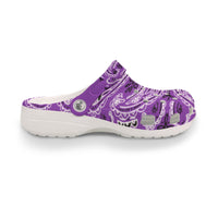 Women's Grape Classic Big Bandana Clogs