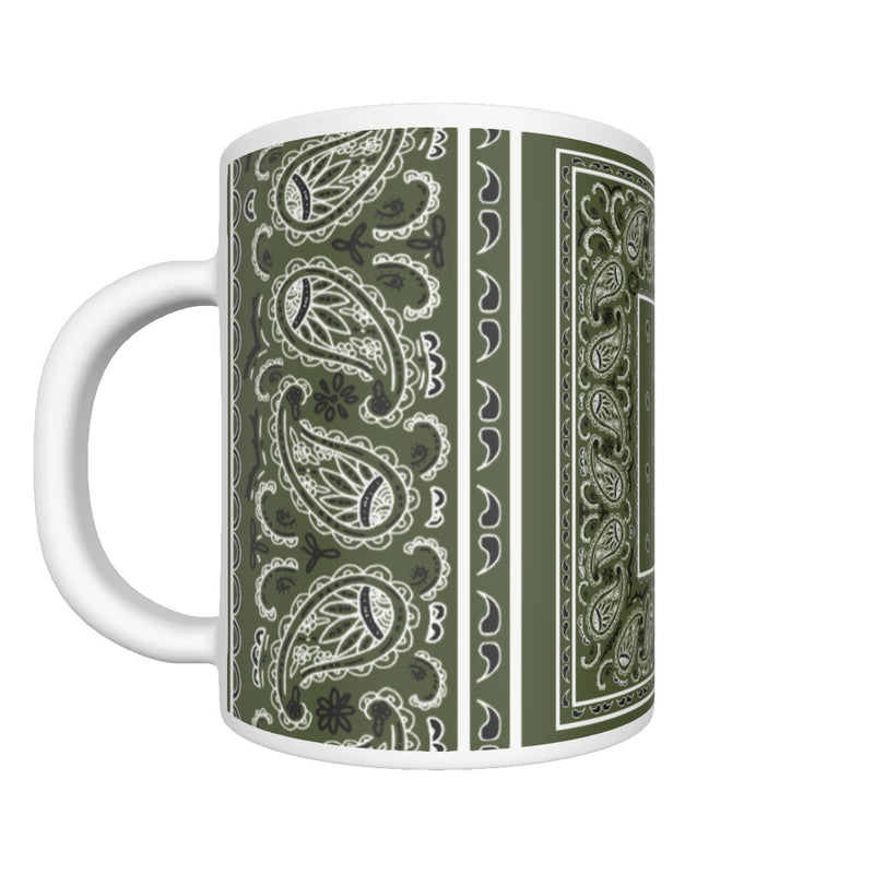 CM - Army Green Bandana Coffee Mug