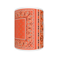 CM - Bright Orange Bandana Coffee Mug