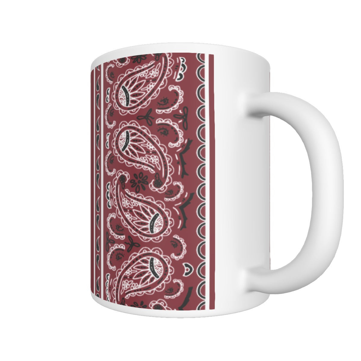 CM - BBC Branded Maroon Coffee Mug