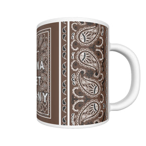 CM - BBC Branded Coffee Brown Coffee Mug