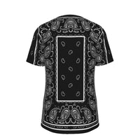 YAC - Men's BBC Black Bandana  T Shirt