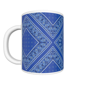 CM - Beautiful Blue Diamond Bandana Coffee Mug