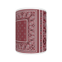 CM - Maroon OG Bandana Coffee Mug