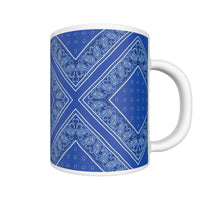 CM - Beautiful Blue Diamond Bandana Coffee Mug