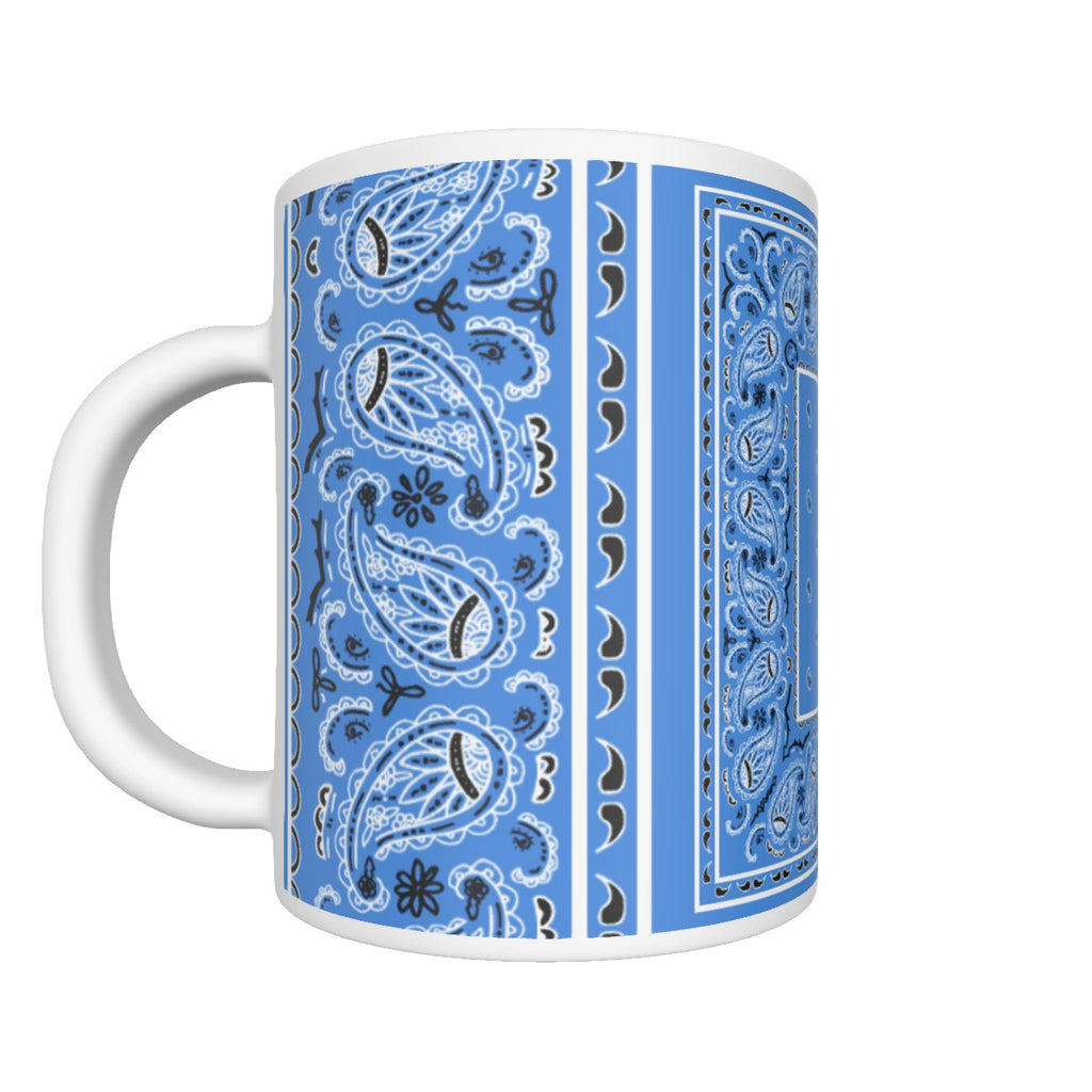 CM - Beautiful Blue Bandana Coffee Mug