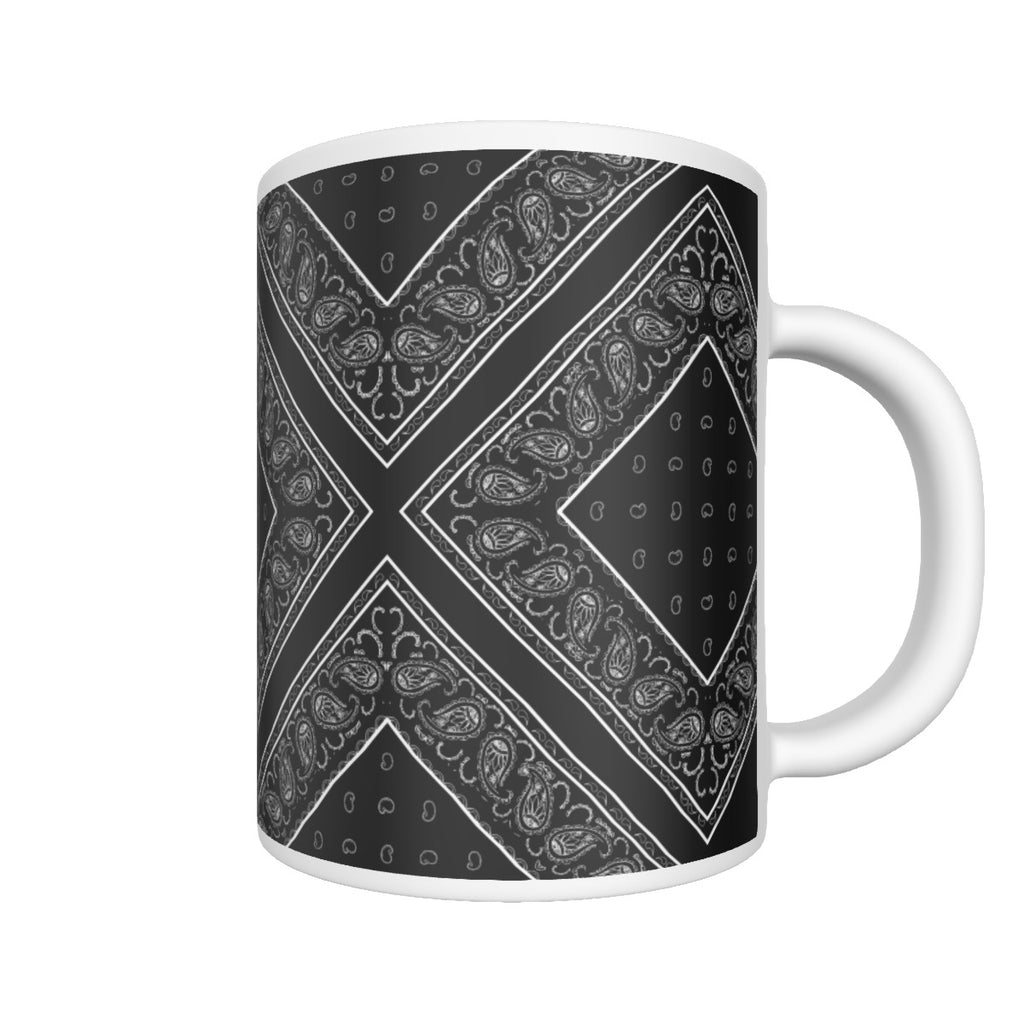CM - Black Diamond Bandana Coffee Mug