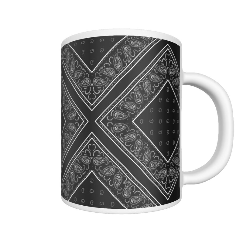 CM - Black Diamond Bandana Coffee Mug