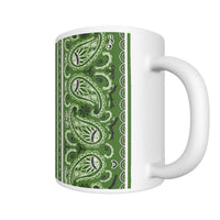 CM - Green Bandana Coffee Mug