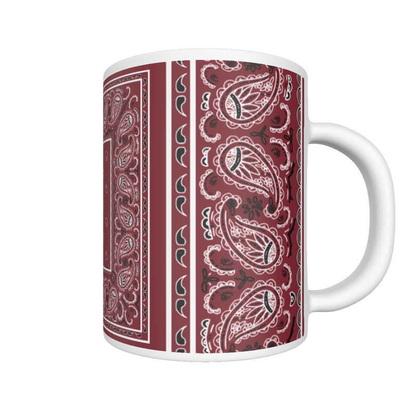 CM - Maroon OG Bandana Coffee Mug