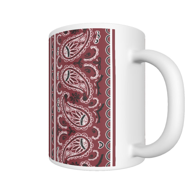 CM - Maroon OG Bandana Coffee Mug