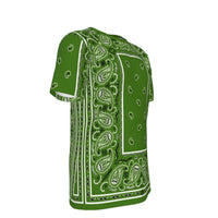 YAC - Men's BBC Green Bandana T Shirt